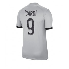 Herren Fußballbekleidung Paris Saint-Germain Mauro Icardi #9 Auswärtstrikot 2022-23 Kurzarm